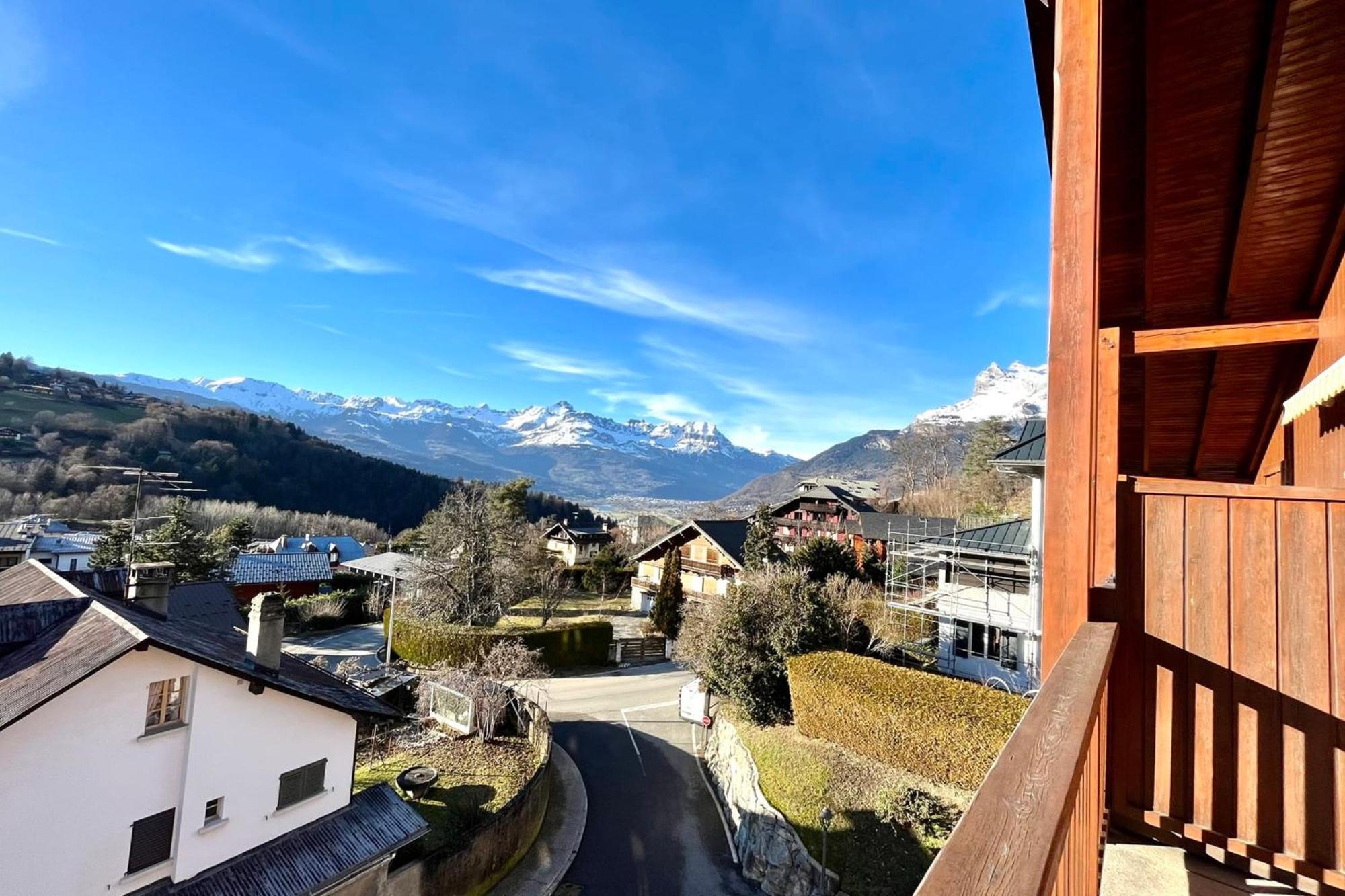 With Balcony And Exceptional View Appartement Saint-Gervais-les-Bains